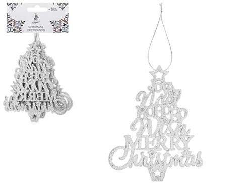 Confezione alberi glitterati - confezione,