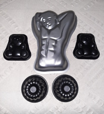 Stampi  antiaderenti per dolci da forno Teglia mezzo busto + orsetto + ciambella