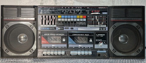 Ghettoblaster boombox lanico - ghettoblaster,