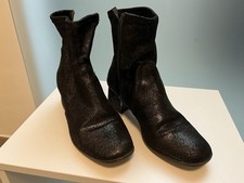 Stivaletti Neri Con Brillantini Tamaris Taglia 37 Ottime Condizioni