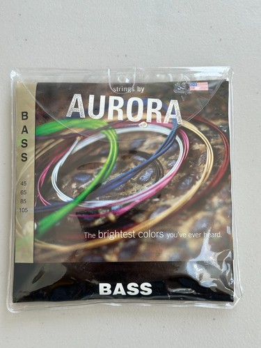 Aurora bass strings white - aurora,