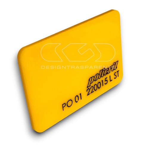 Lastra plexiglass giallo