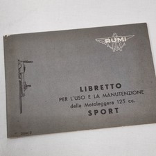 RUMI libretto uso manutenzione