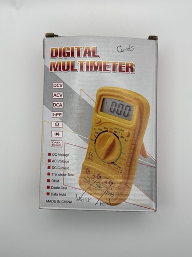 Digital multimeter tester - multimeter,