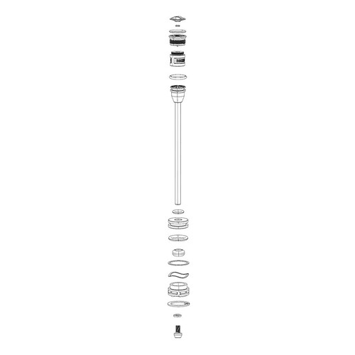 Molla pneumatica rockshox solo - pneumatica,