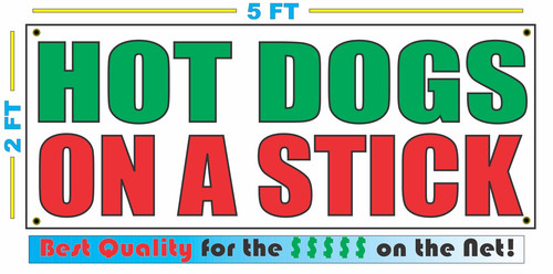 Insegna striscione hot - striscione, dog