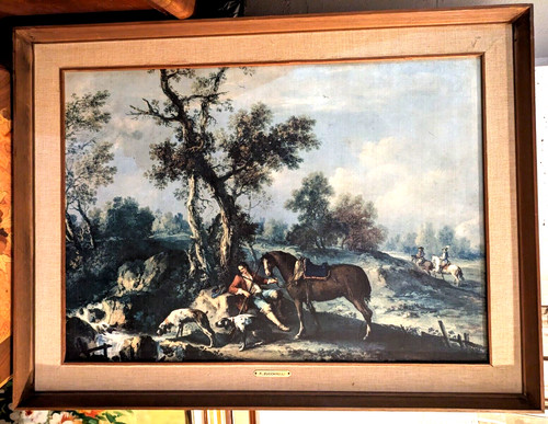 Quadro dipinto 70x50 francesco - dipinto,