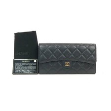 CHANEL Cowhide Bags Black