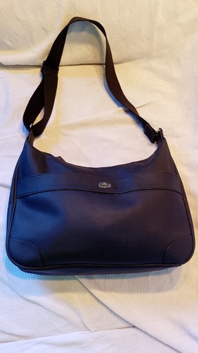 Borsa spalla nera lacoste - borsa, a