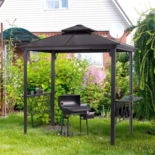 Gazebo bbq cooking pergola - gazebo,