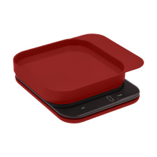 Pesa Bilancia da Cucina Digitale Max 10 Kg MENSURA Rosti Design Rosso Alimenti