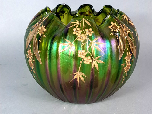 Vaso loetz art nouveau - vaso, a