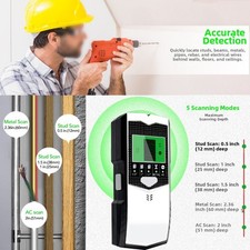 Metal Detector Wall Detector Quick Center Localizza Calibrazione Automatica