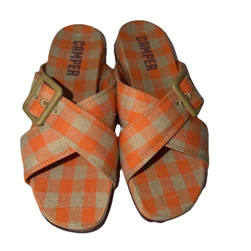 Plaid camper atonik - camper, arancione