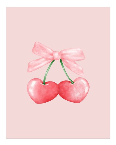 Cuore ciliegio arte parete - arte,