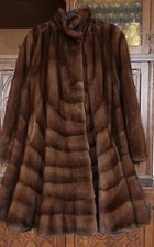 Pelliccia visone donna pelli intere