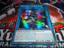 YU GI OH SIRENIDE ABYSSALACIA – MP20 IT095 SUPER RARA - ITA