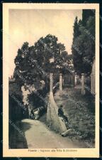 Firenze Fiesole Ingresso Villa San Girolamo Alterocca 88980 cartolina JK0906