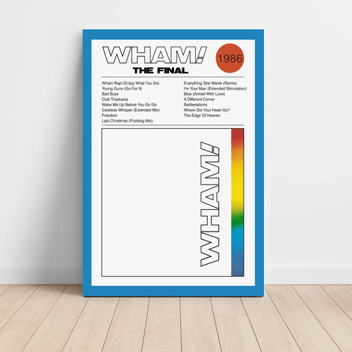Wham the final fine - –, art
