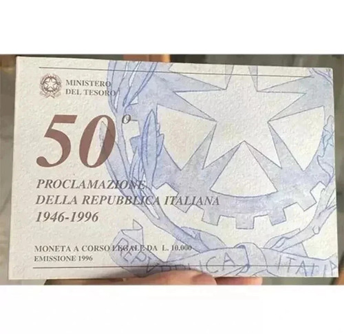 10000 lire 1996 proclamazione - 10000,