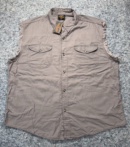 Camicia gilet biker - , smanicato