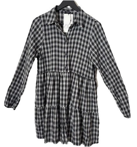 Zara plaid babydoll - zara,