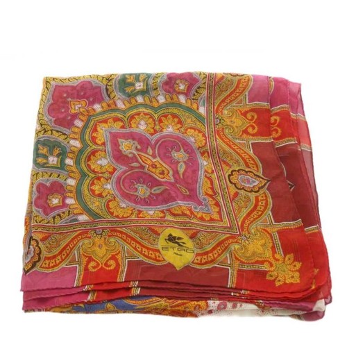 Sciarpa etro paisley rossa 128 - etro,
