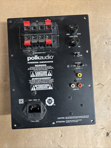 Polk audio psw110 - audio,