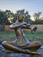 Antica statua in bronzo/ottone