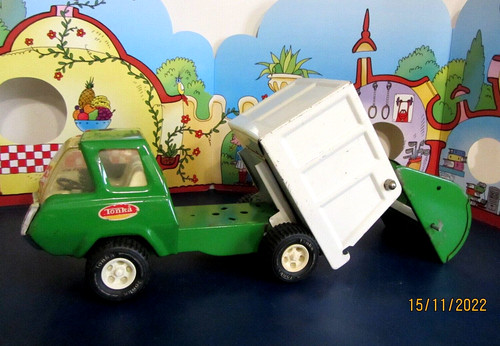 Camion poubelle tonka benne - tonka, à