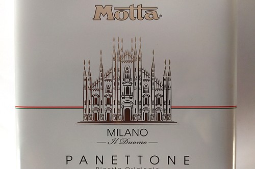 Panettone motta scatola latta - motta,