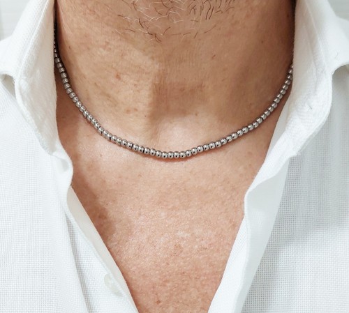Collana girocollo uomo in - girocollo,