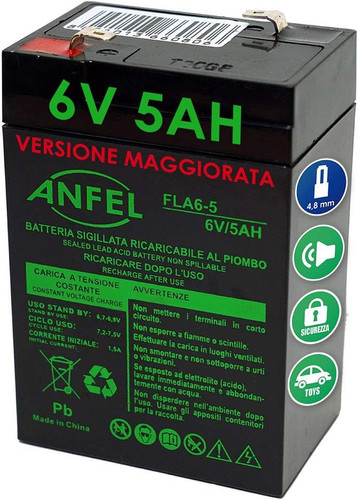 Batteria gel piombo - di,