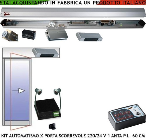 Porta automatica scorrevole - automatica,