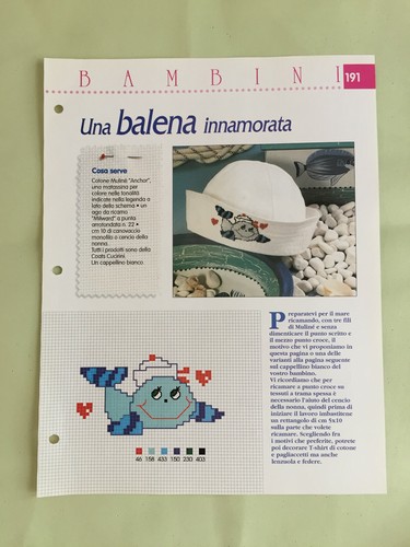 Schema punto croce - , una
