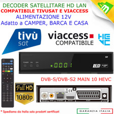 DECODER HK540 SATELLITARE HD TivùSat E VIACCESS PER SRG-SSR RSI SVIZZERA BWARE