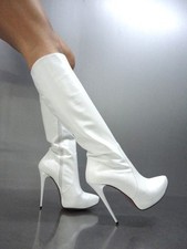 MORI ITALY PLATFORM HEELS KNEE