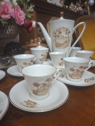 Servizio caffe porcellana - caffe×8,