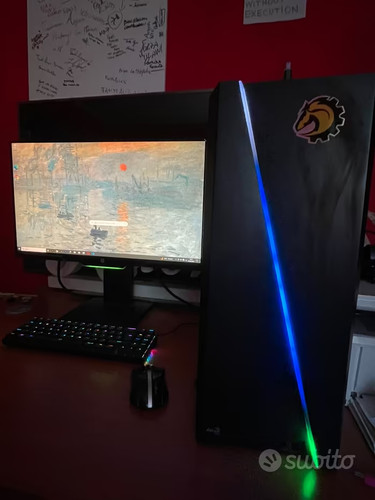 Computer gaming desktop - computer, gaming/desktop
