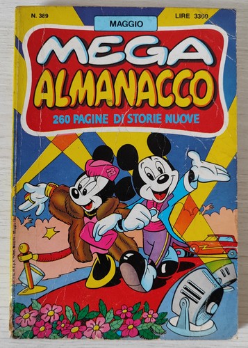 Mega almanacco topolino 389 - almanacco, n.389