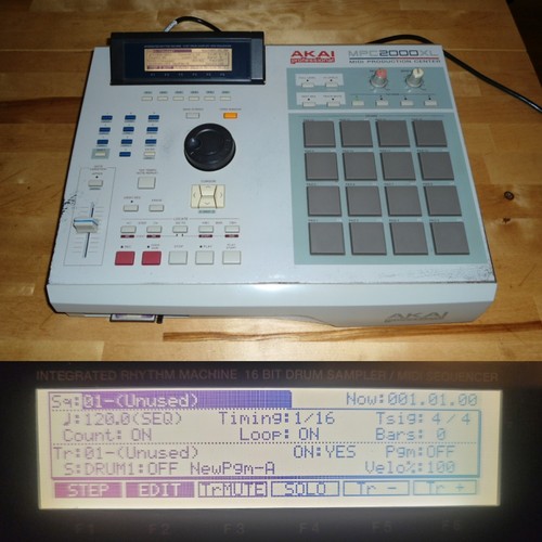 Akai mpc2000xl completamente - akai,