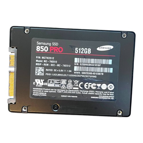 Samsung ssd 850 pro 512 - ssd,