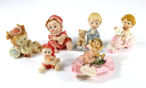 Lotto statuine resina - in,