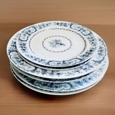 Jammet Seignolles Limoges Francia 2 piatti 2 insalate 2 zuppe (6 piatti) porcellana