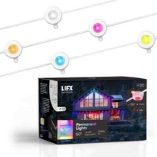 LIFX 22-Light 33 piedi Luce a stringa permanente RGBW Smart Wi-Fi da esterno