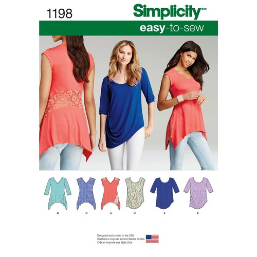 Simplicity 1198 maglia top - maglia,