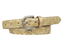 Cintura in Vero Pitone 2,5 cm