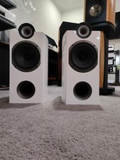 TRIANGLE GENESE TRIO COPPIA DIFFUSORI BOOKSHELF BIANCHE EX DEMO FULL SET 