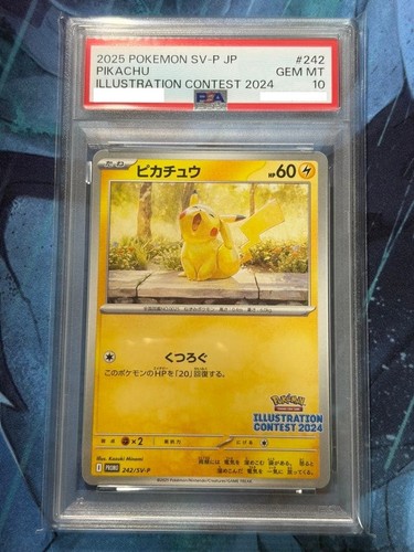 Psa pikachu 242 - psa, 242/sv-p