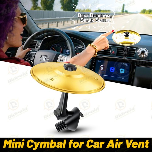 Car crash cymbal air vent - car,